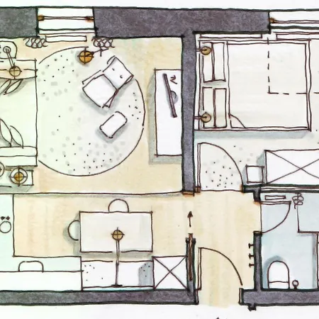 Apartment Koenigsschlaf No5 - Barrierefrei, Chic & Gemuetlich In Der Altstadt